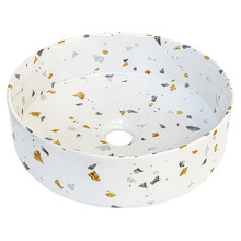 Sorrento 360mm Gold Terrazzo Above Counter Basin